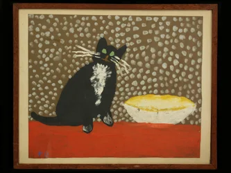 Gatto di Pat Berrisford, 6 anni, 1948